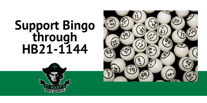 Support Bingo by Supporting Colorado State Legislation HB21-1144.