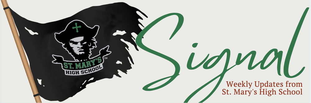 St. Mary's High School Signal weekly newsletter