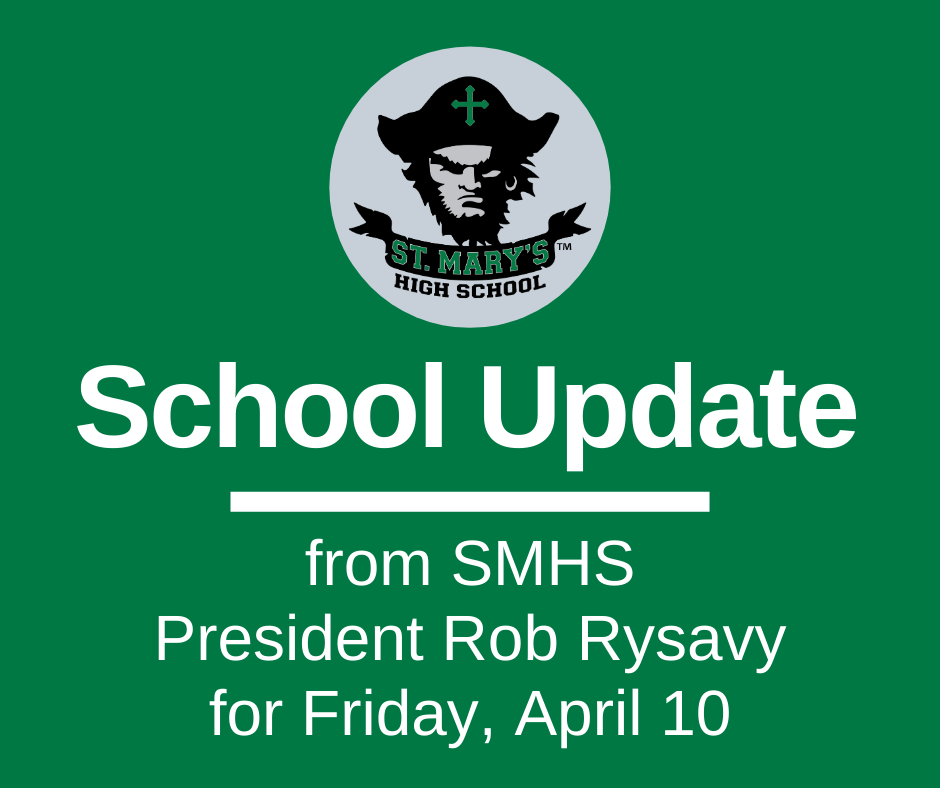 School UPDATE: Friday, April 10