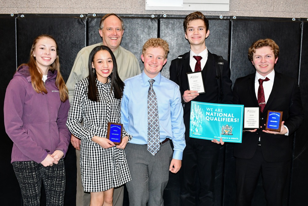 St. Mary's Speech & Debate Qualifies for National S