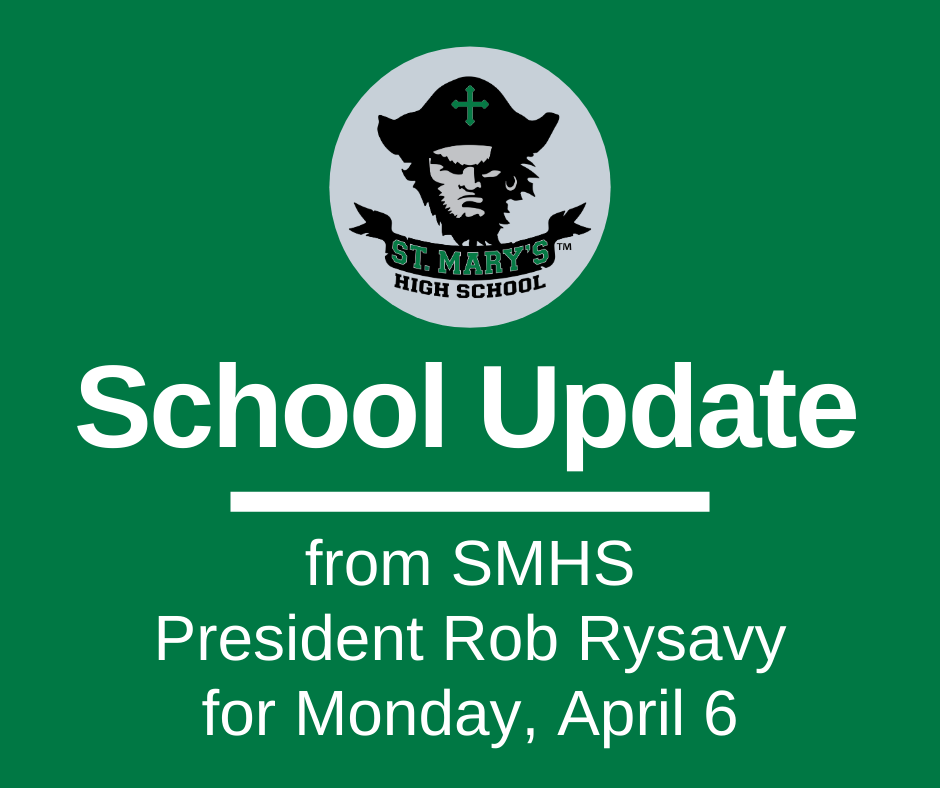 School UPDATE: Monday, April 6