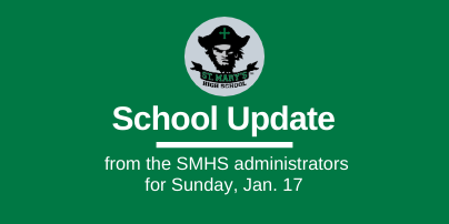 School UPDATE: Sunday, Jan. 17 + Link to Town Hall on Tuesday