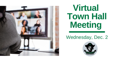 WATCH NOW: Virtual Town Hall, Dec. 2