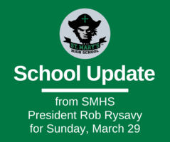 School UPDATE: Sunday, March 29