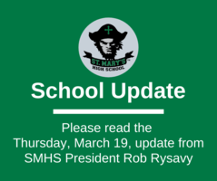 School UPDATE: Thursday, March 19
