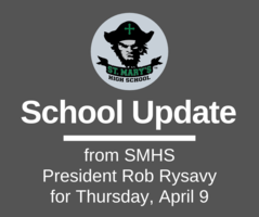 School UPDATE: Thursday, April 9