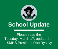 School UPDATE: Tuesday, March 17