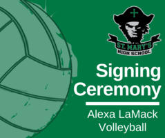 Signing Ceremony: Alexa LaMack, Volleyball