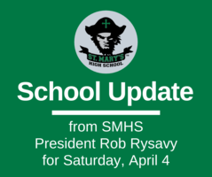 School UPDATE: Saturday, April 4