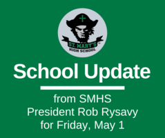 School UPDATE: Friday, May 1