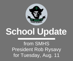 School UPDATE: Tuesday, Aug. 11