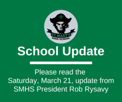 School UPDATE: Saturday, March 21
