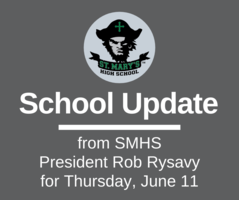 School UPDATE: Thursday, June 11