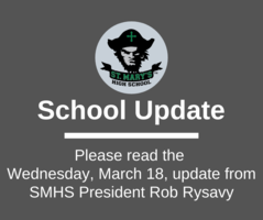 School UPDATE: Wednesday, March 18